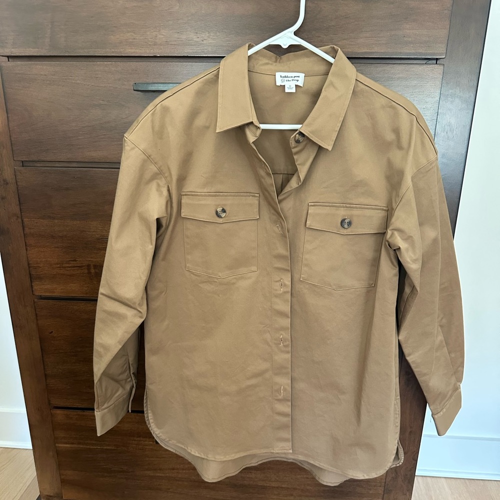 Kathleen Post “The Drop” Praline Shacket
